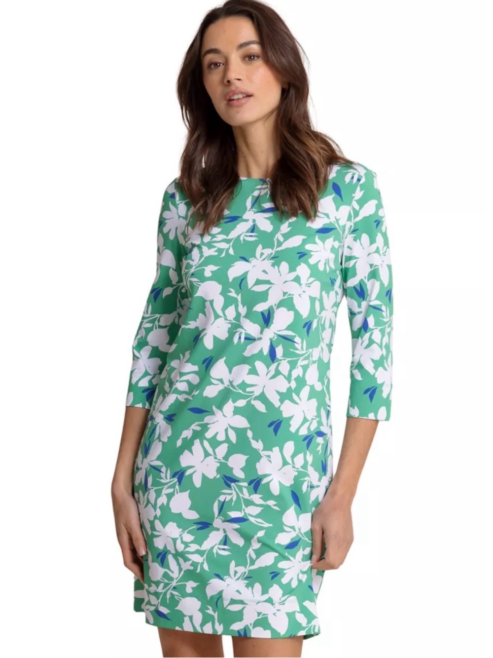 Southern Tide Women’s Leira Blossom Bay Print Shift Dress NWT